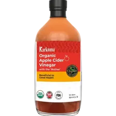 Karkuma Organic Apple Cider Vinegar - 480 ml With The Mother - Rokomari